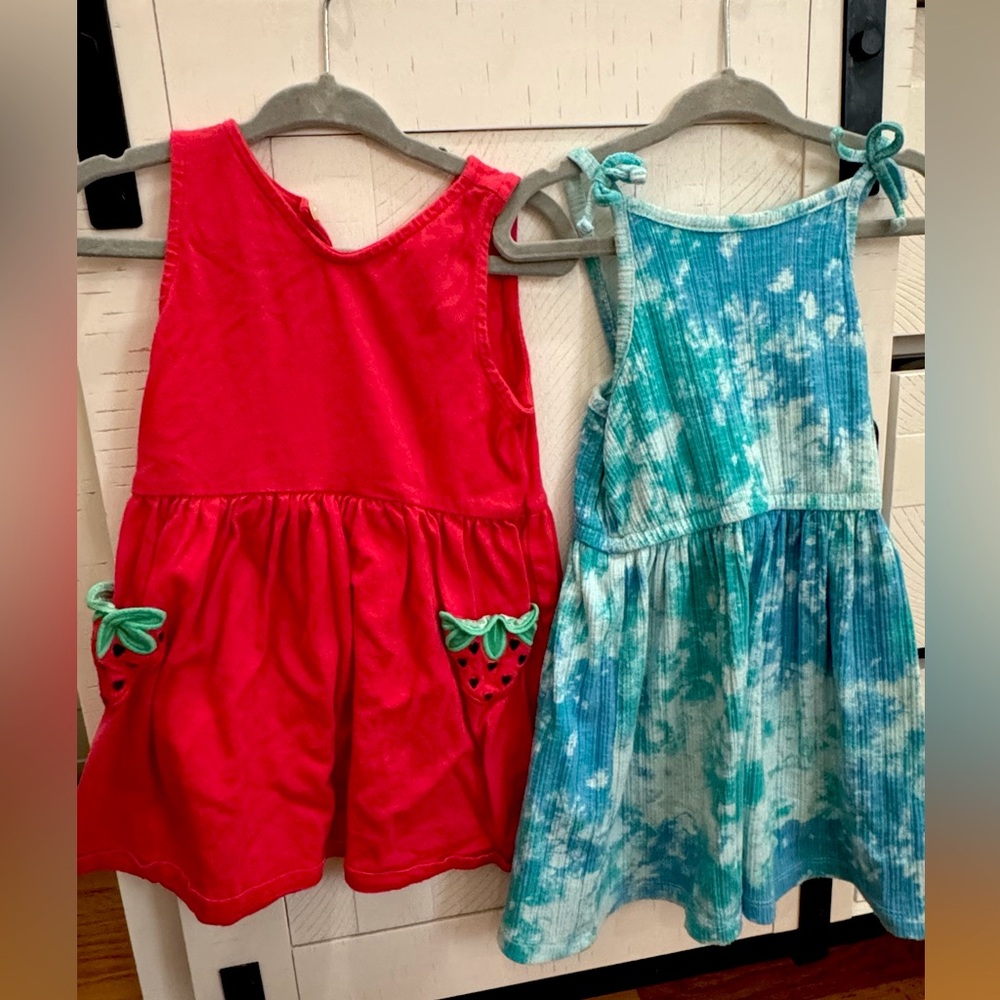 Old Navy and Cat & Jack Summer Dress Bundle size 2T